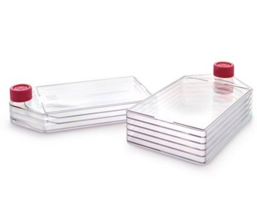 Millicell HY Multilayer Cell Culture Flask T-600 Sterile Vent Cap New Case 3D