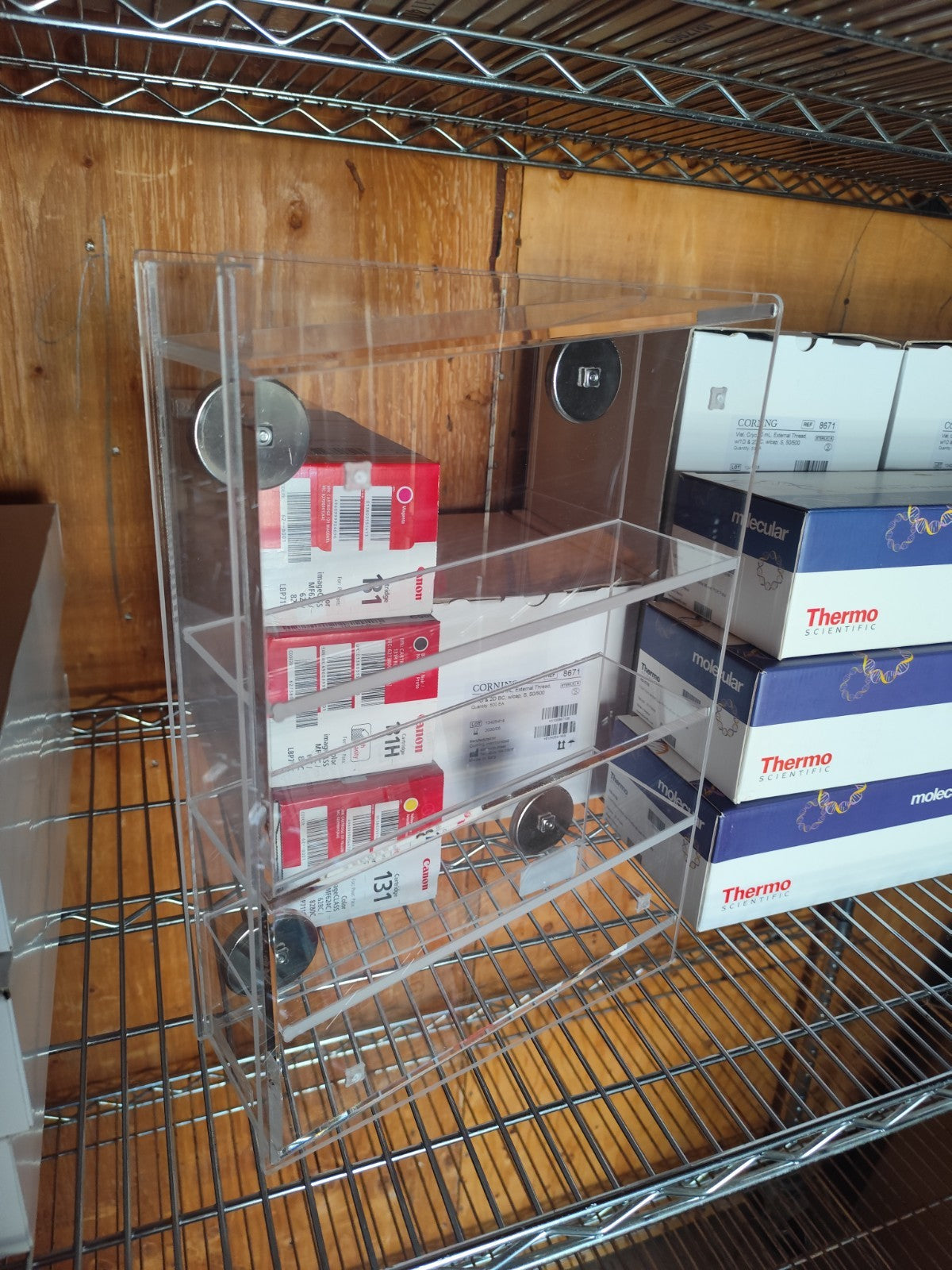Serological Pipet Rack Clear Acrylic Magnetic Or Tabletop 