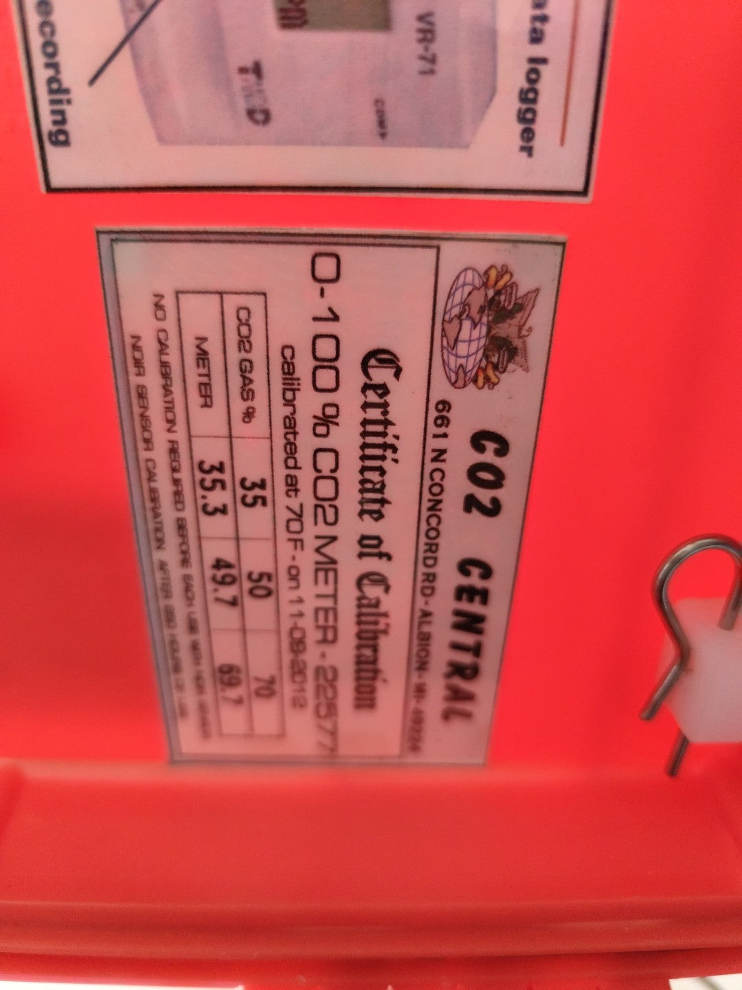 co central co2 meter