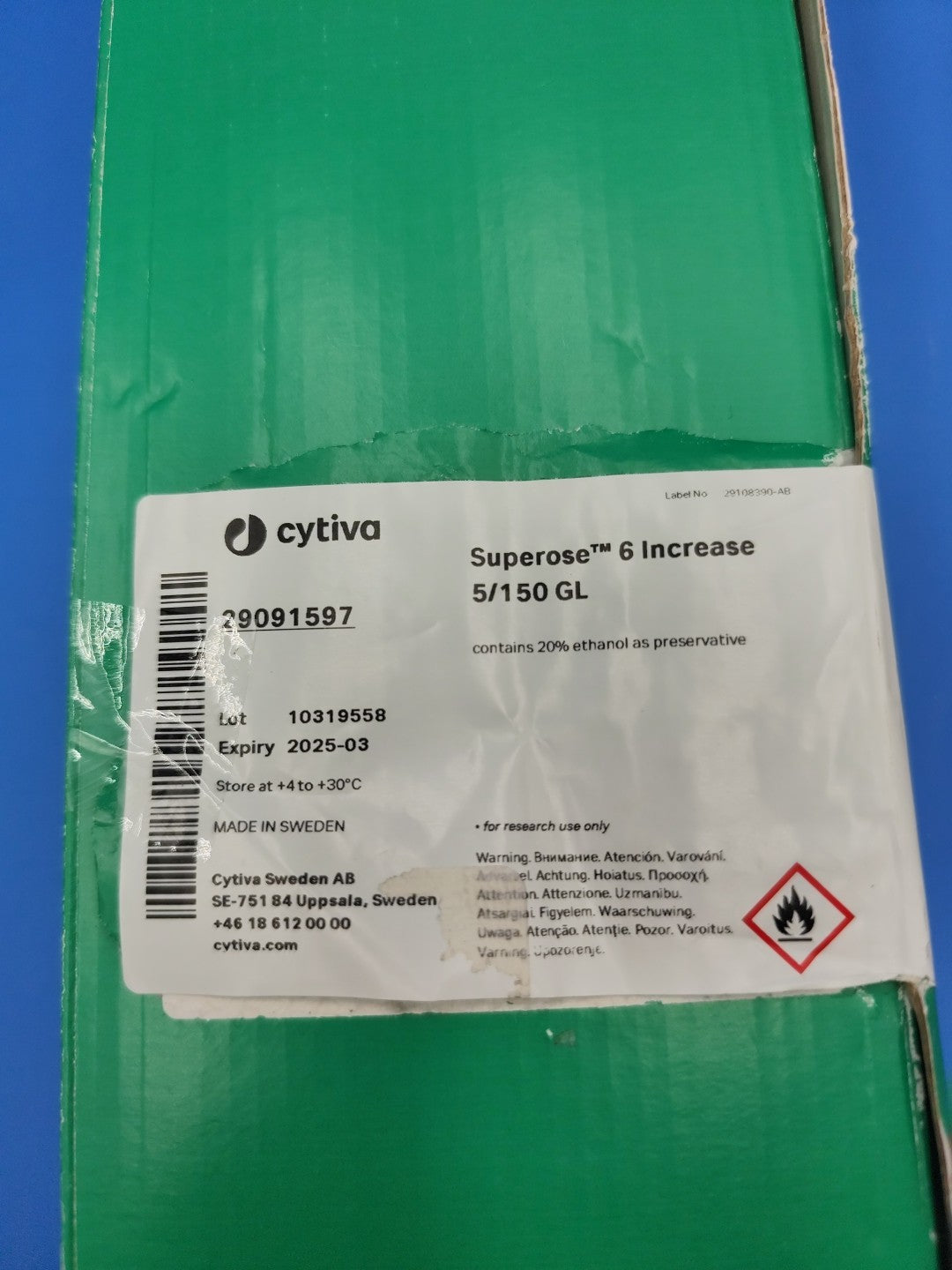 GE Cytiva Superose 6 Increase 5/150 GL FPLC Column