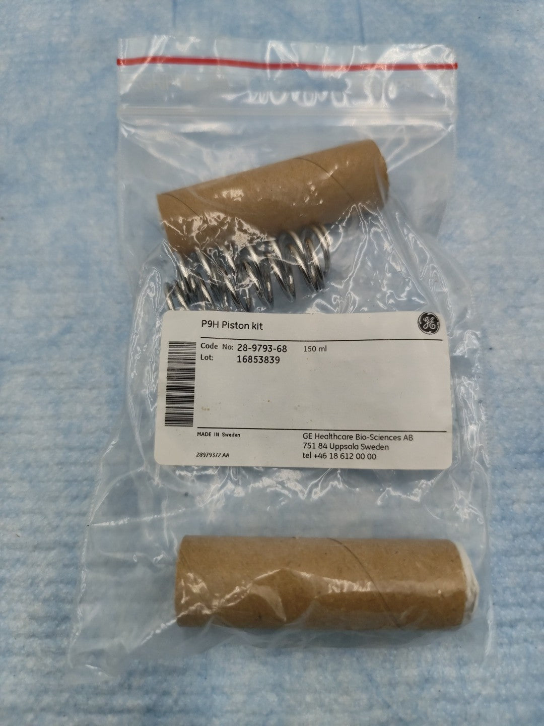 P9H Piston Kit 150ml GE Healthcare Cytiva 28-9793-68