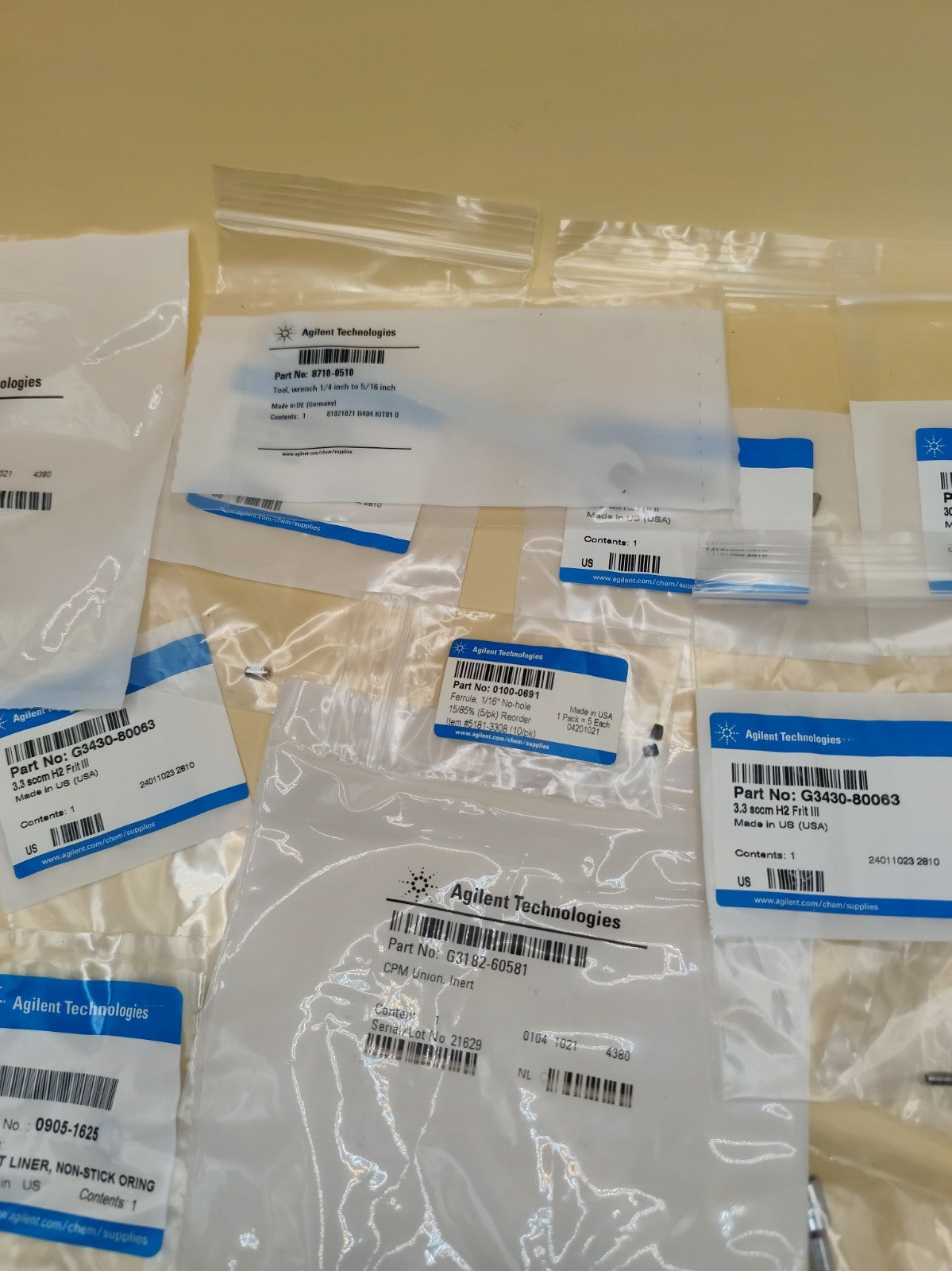 Lot Of Agilent Parts And Accessories