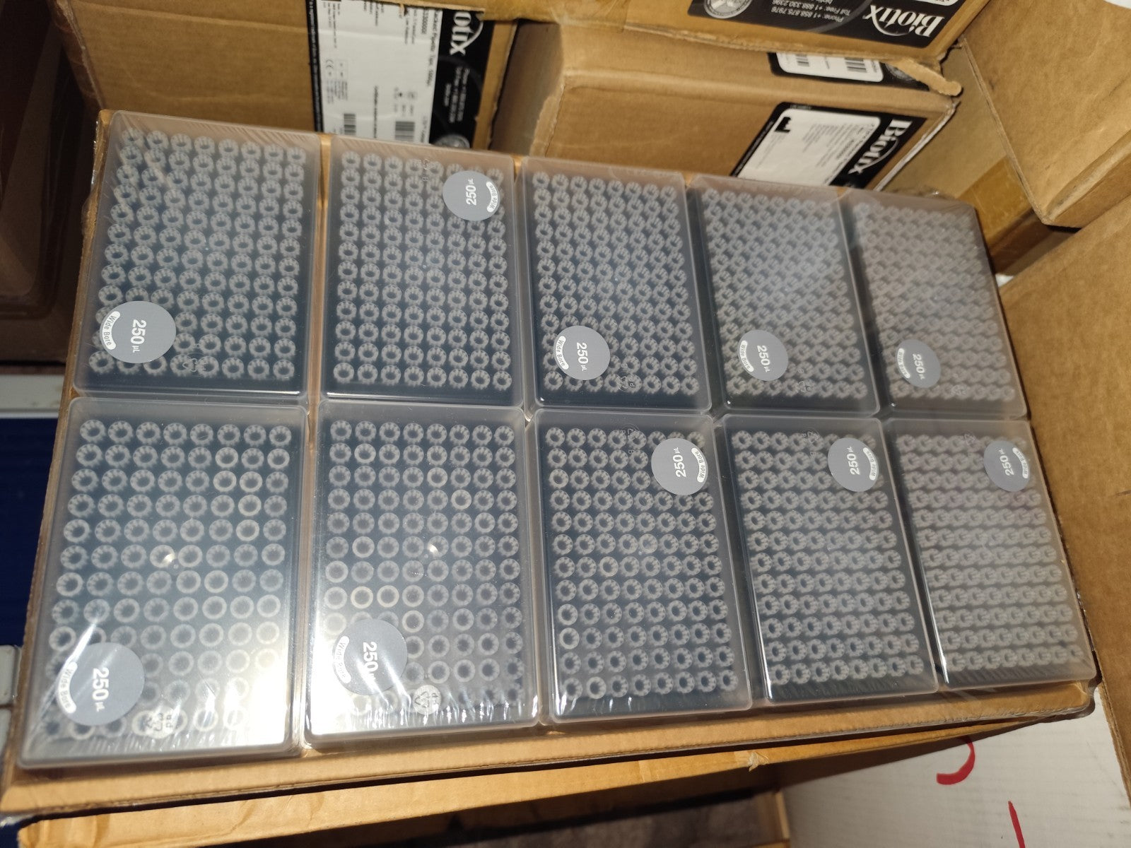 Agilent Technologies 19477-032 Disposable Pipette Tips 250µL 96/Rack 10 Racks 