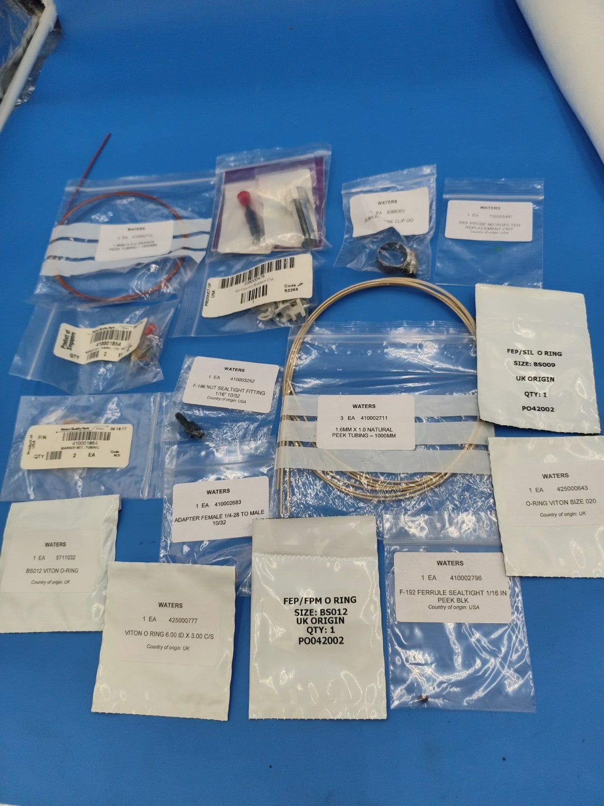 Large Lot Of Waters Service Parts