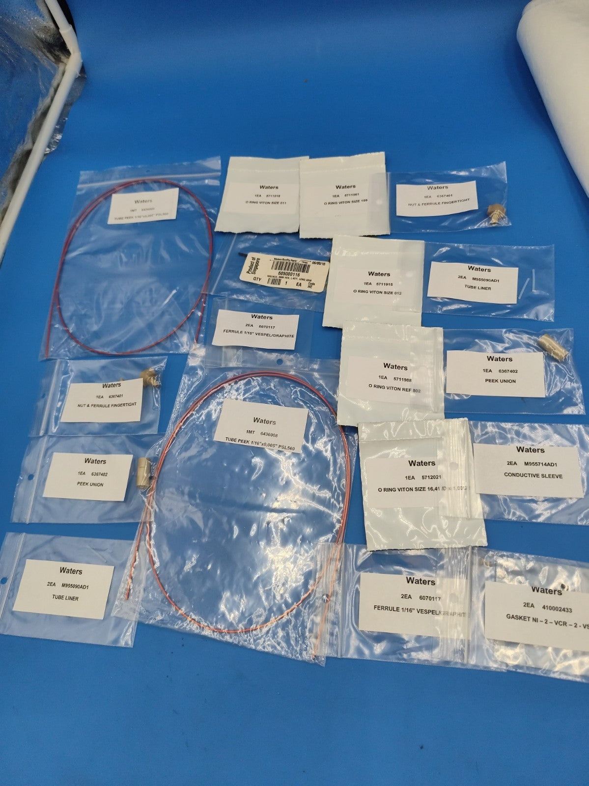Large Lot Of Waters Service Parts