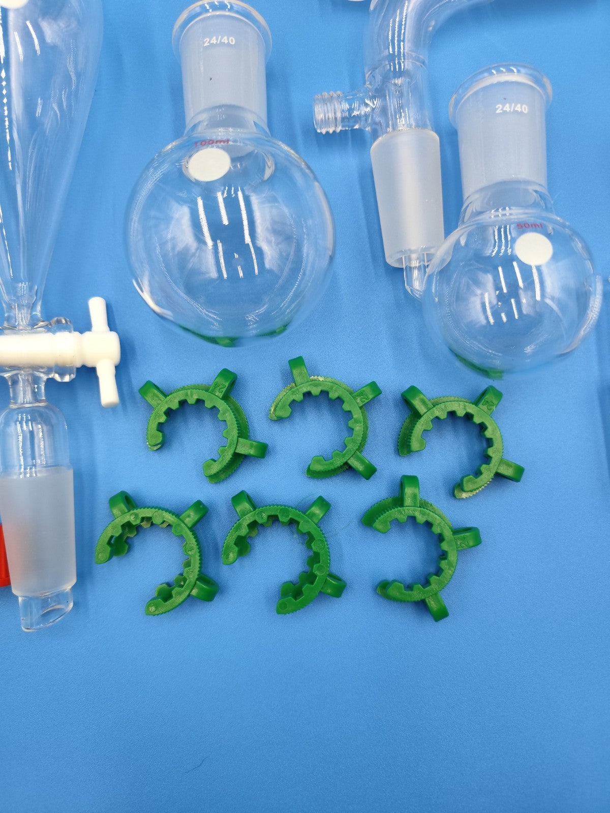 glass preparation apparatus kit organic chemistry distillation kit 38 pcs