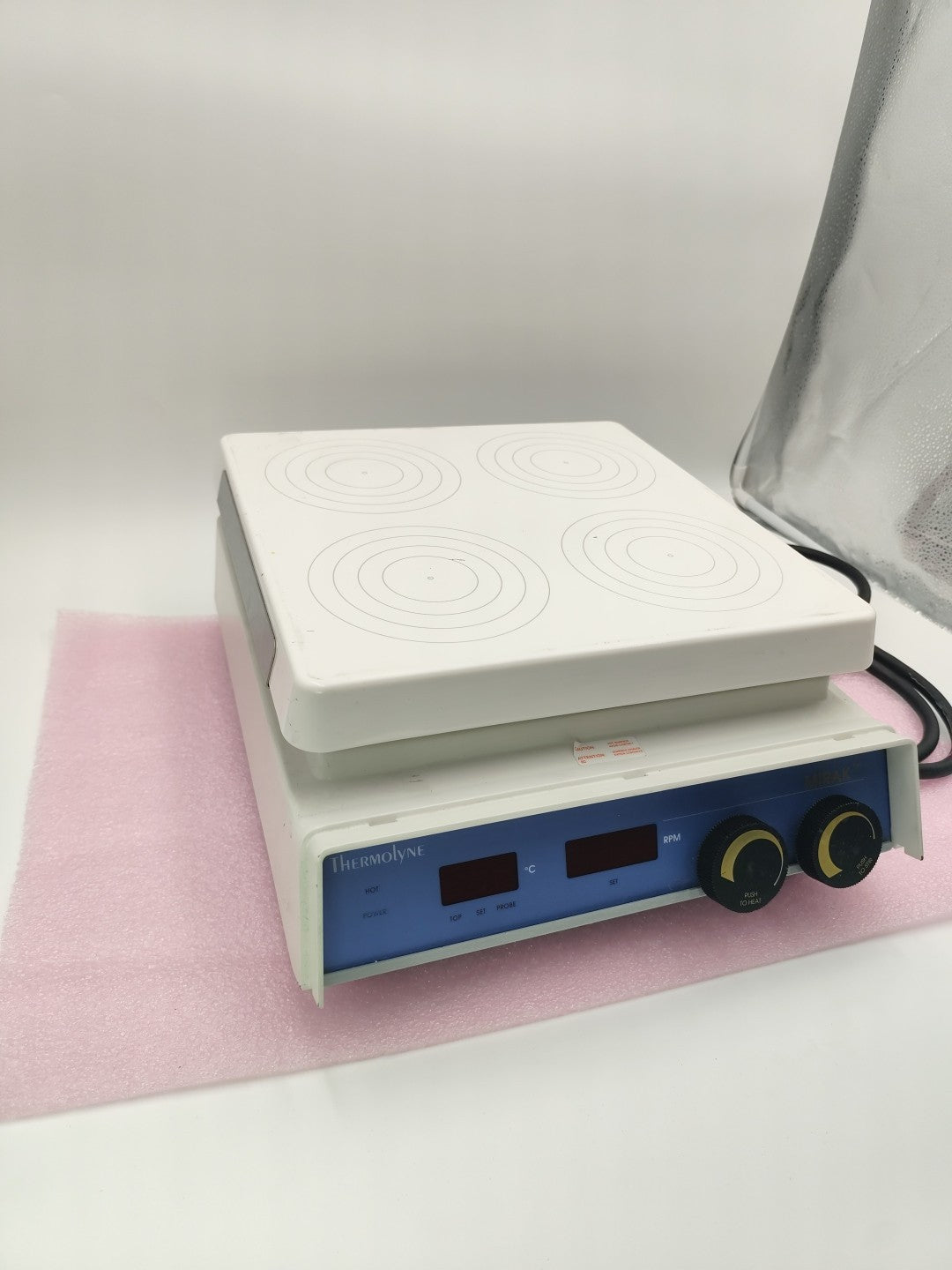Barnstead /Thermolyne Mirak 4 Position Digital Heating Magnetic Stirrer SP73235