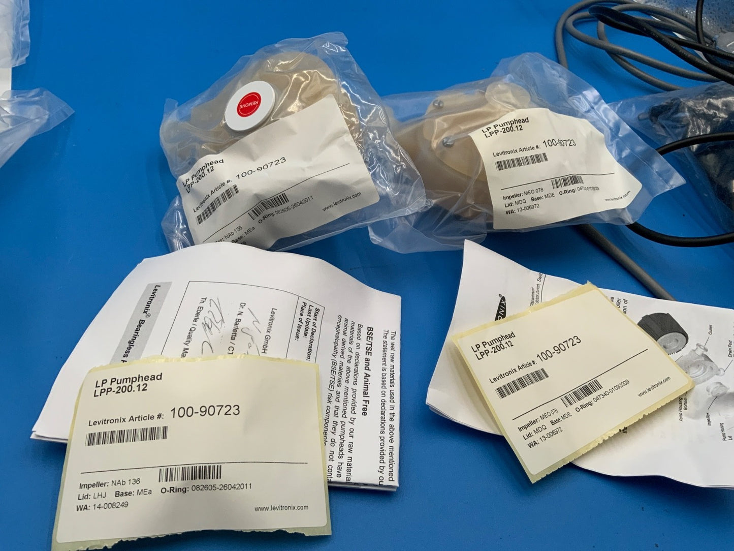 Levitronix 100-90723 LP pumphead LPP-200.12