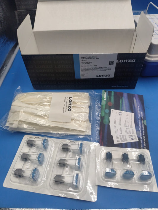 amaxa sg cell line 4d nucleofector x kit L Open Box Of 9