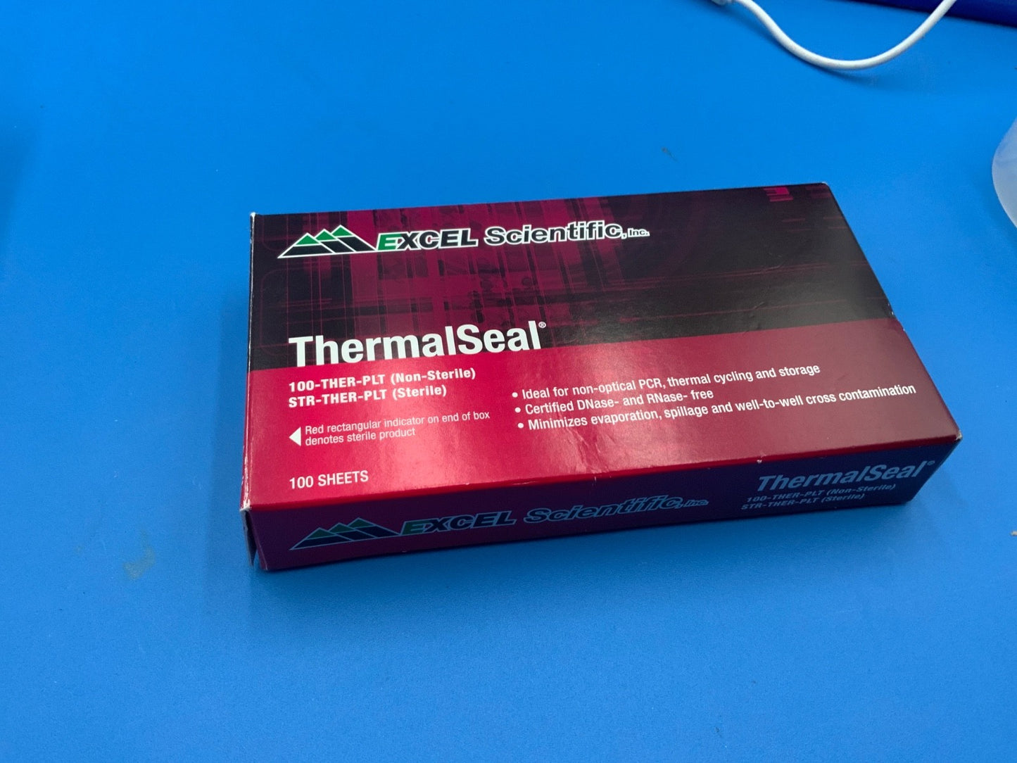 Laboratory Sealing film for 96 well plate Foil clear VWR Beckman PerkinElmer etc