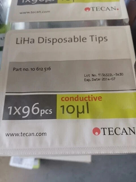 TECAN Tips Filtered Unfiltered Conductive LiHa Disposible 10 50 200 1000 ul