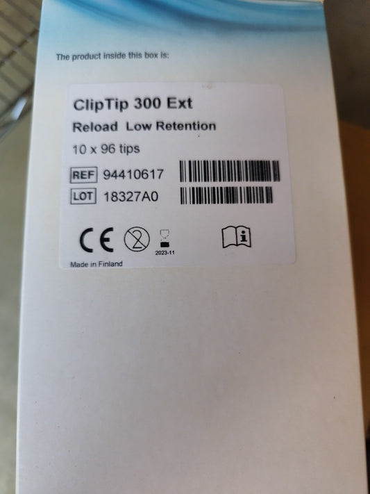 cliptip 300 ext reload low retention 94410617 10x96 Tips 
