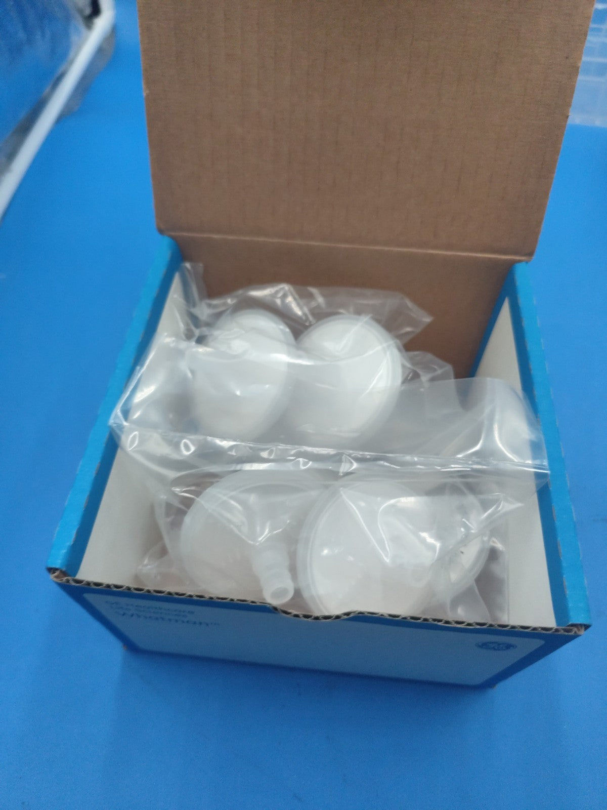 GE Whatman Vacu-guard Open box Of 8 Inline Filter
