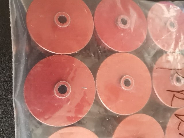 Lot Of 11 Used Cap Assemblies For Ultra Speed Centrifuge Tubes Large