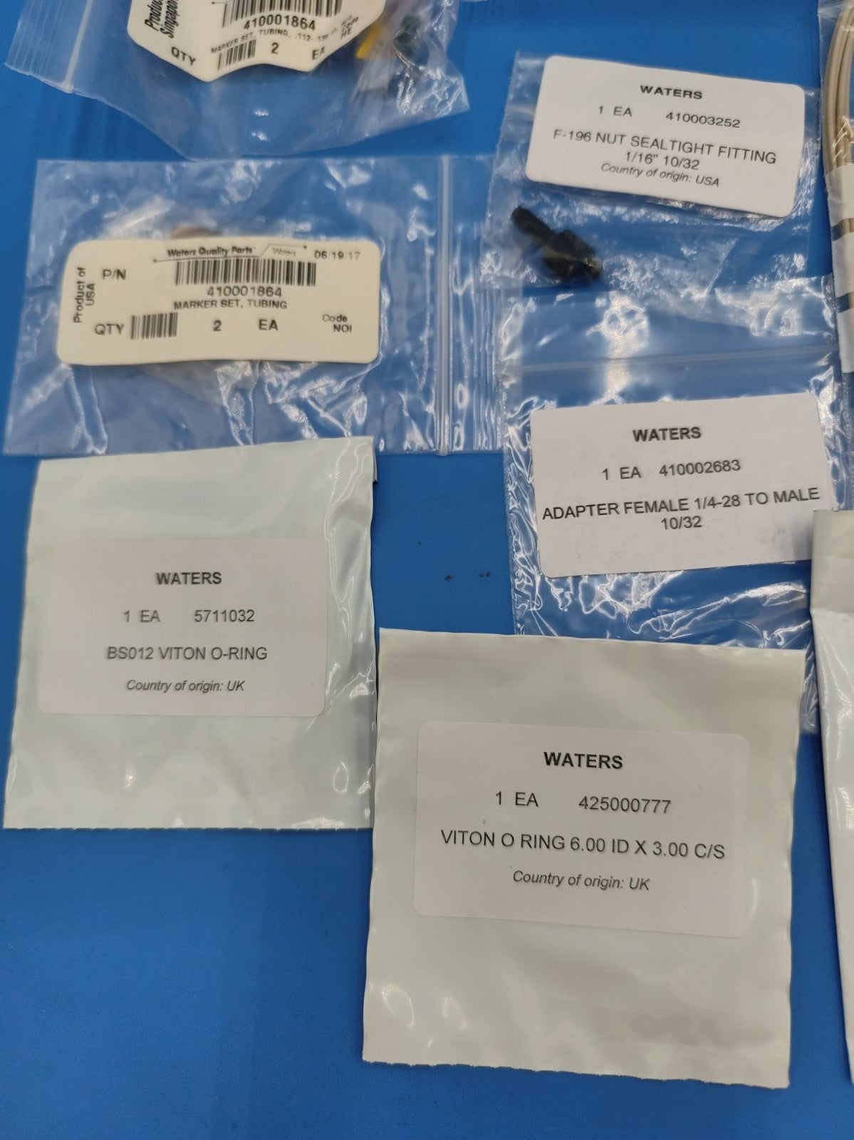 Large Lot Of Waters Service Parts