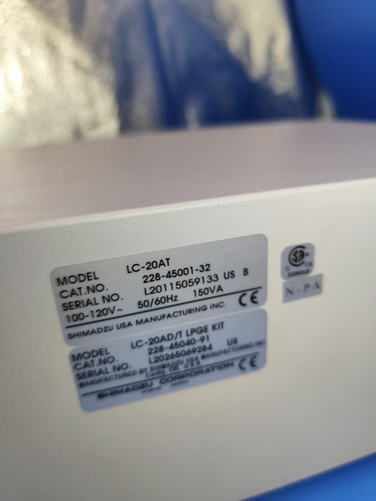 Shimatzu LC-20AT Module