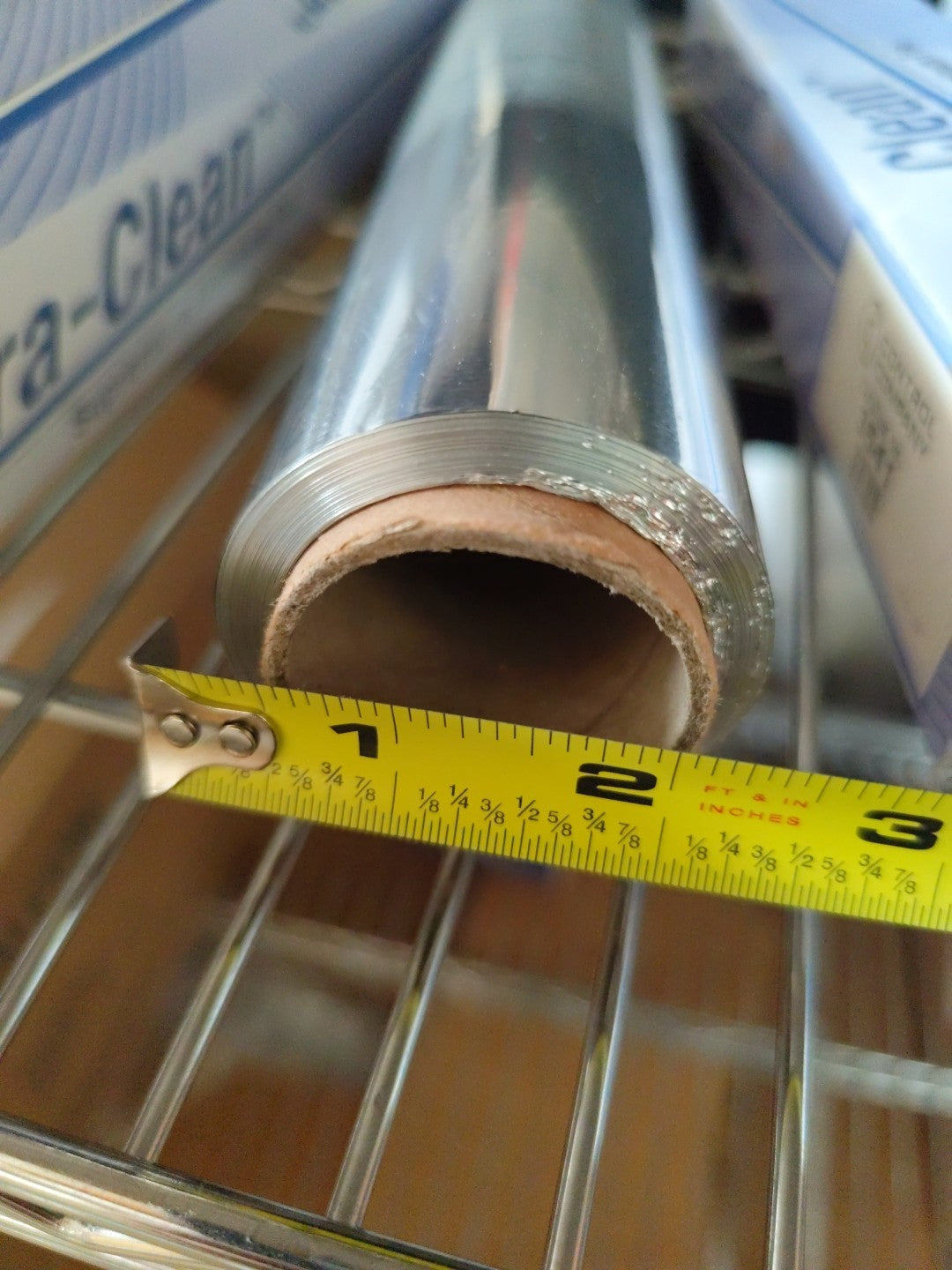 Aluminum Foil 10 Rolls Patially Used