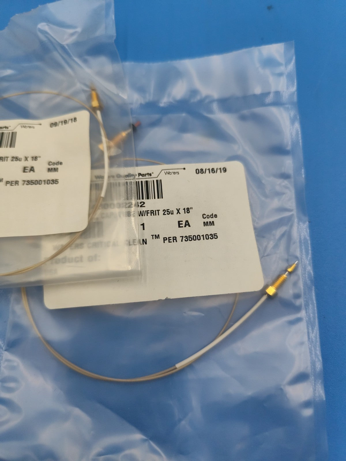 Waters Critical Clean 430002242 Capillary Tube with Frit 25u x 18"