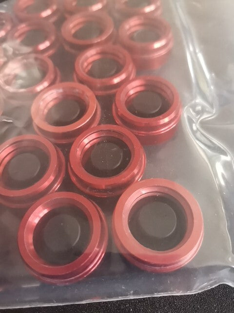 6 Used Cap Assemblies For Ultra Speed Centrifugation Beckman