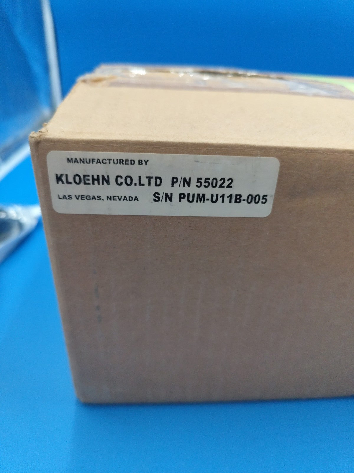 Kloehn Pump 55022  Motorized Smart Syringe Pump