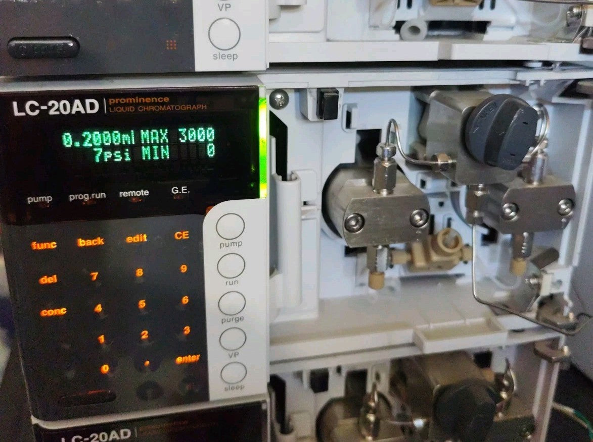 One Shimatzu LC-20AD HPLC Pump Module Working With Warranty 