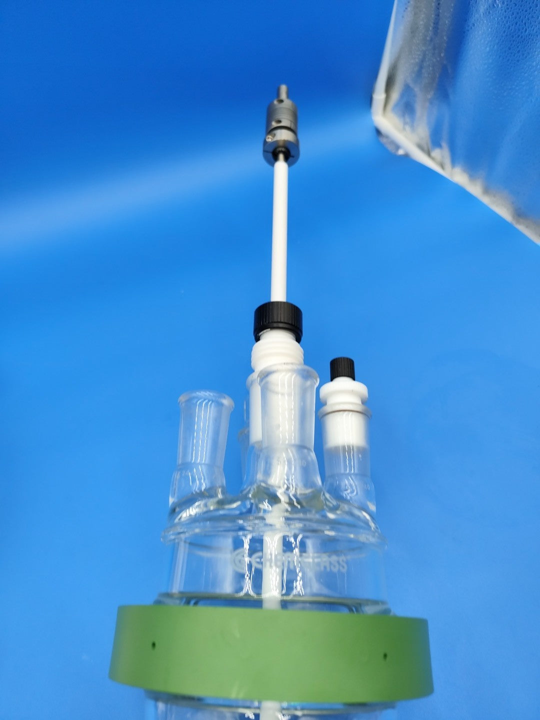 Chemglass Jacketed 500 ml Reactor Bioreactor Used No Chip