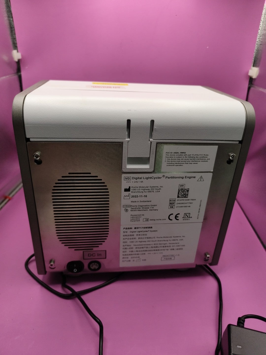 roche lightcycler partitioning engine
