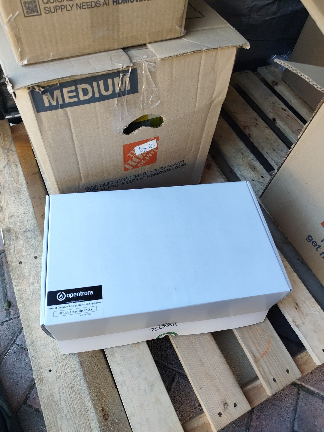 Opentrons Filter Tip 1000ul 10 Racks Total 960 Tips
