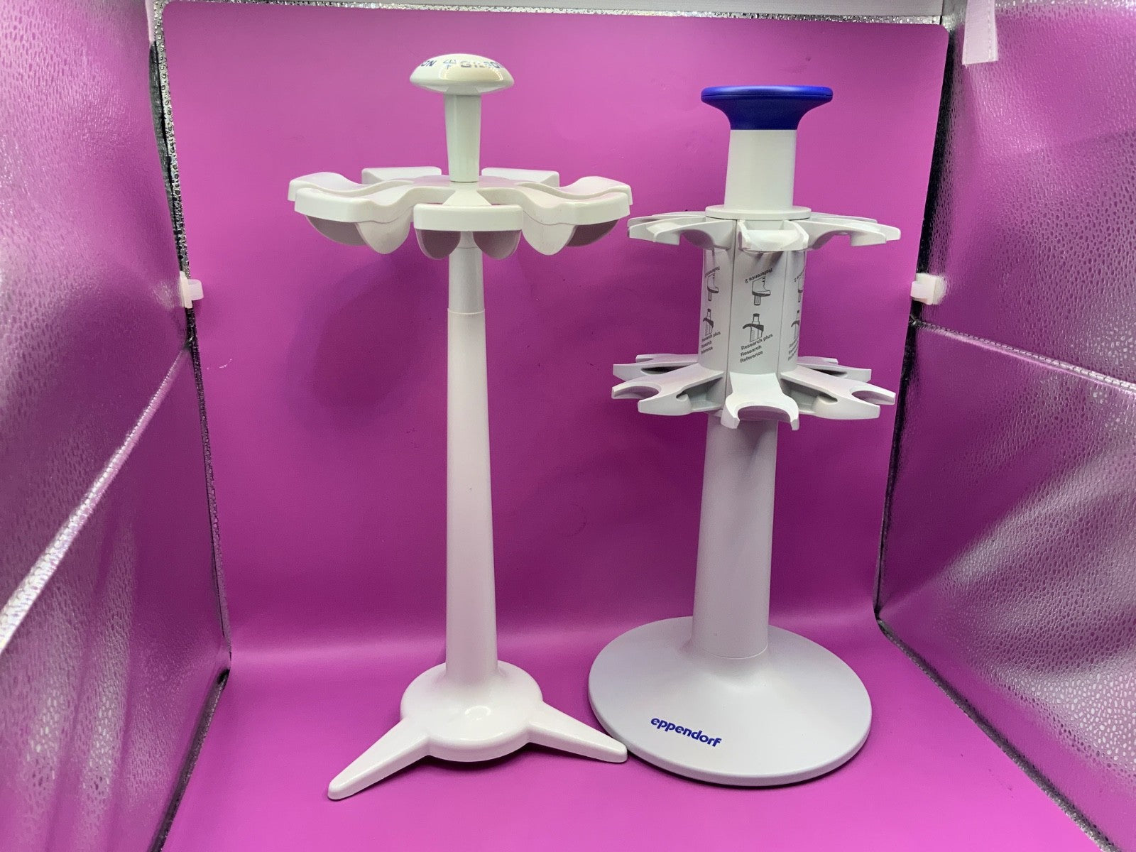 Carousel pipette stand Rainin Gilson Eppendorf VWR etc