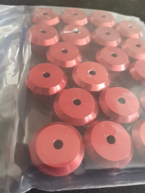 6 Used Cap Assemblies For Ultra Speed Centrifugation Beckman