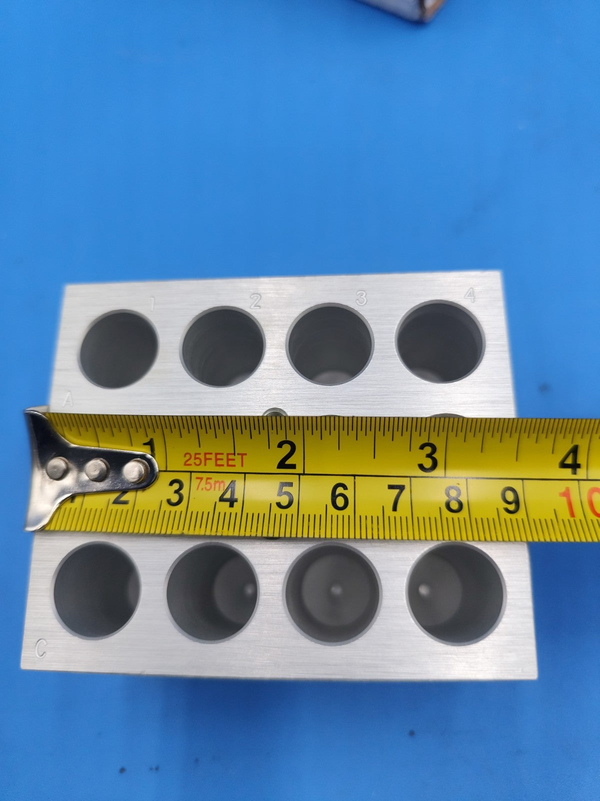 labnet D-1116 metal block for 16mm tubes Bioexpress For Drybath Heat block Cool