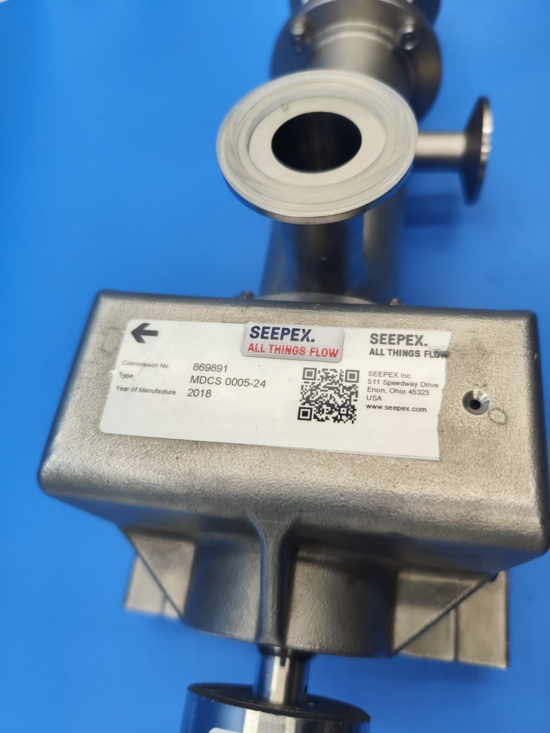 Seepex All Things Flow MDCS 0005-24 SS095 Hub