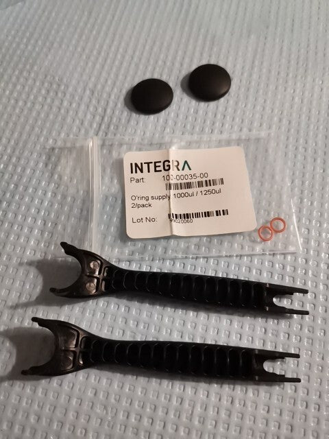 integra 1000/1250ul manual pipette Accessories Including O Rings, Wrench And Cap