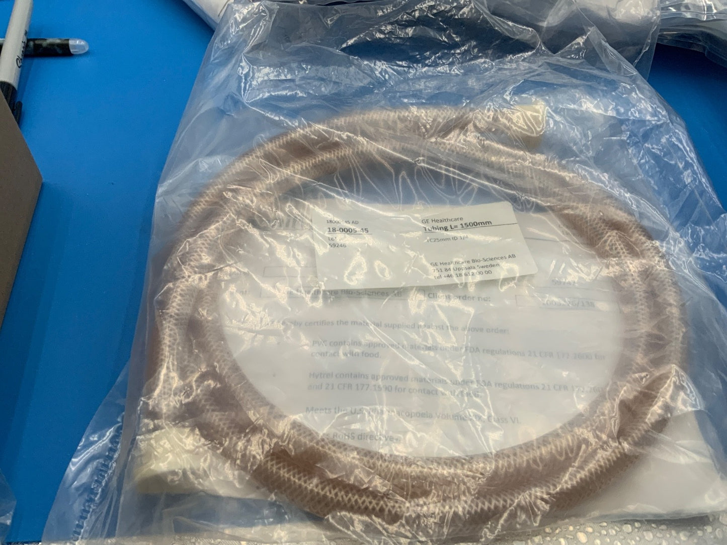 GE Healthcare TC25 tubing upick