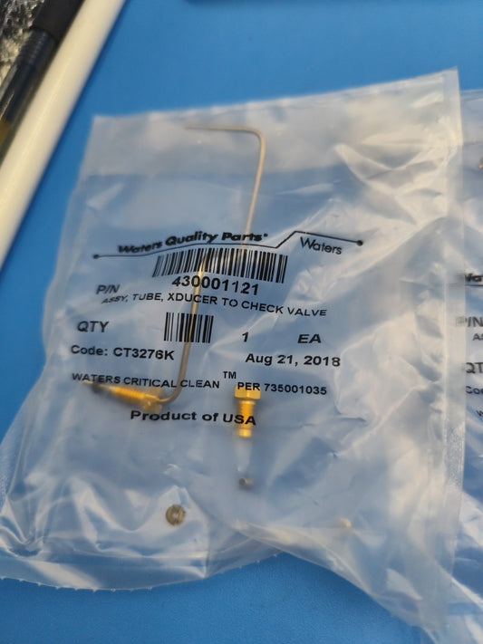 430001121 Wates Assy Tube Xducer To check Valve