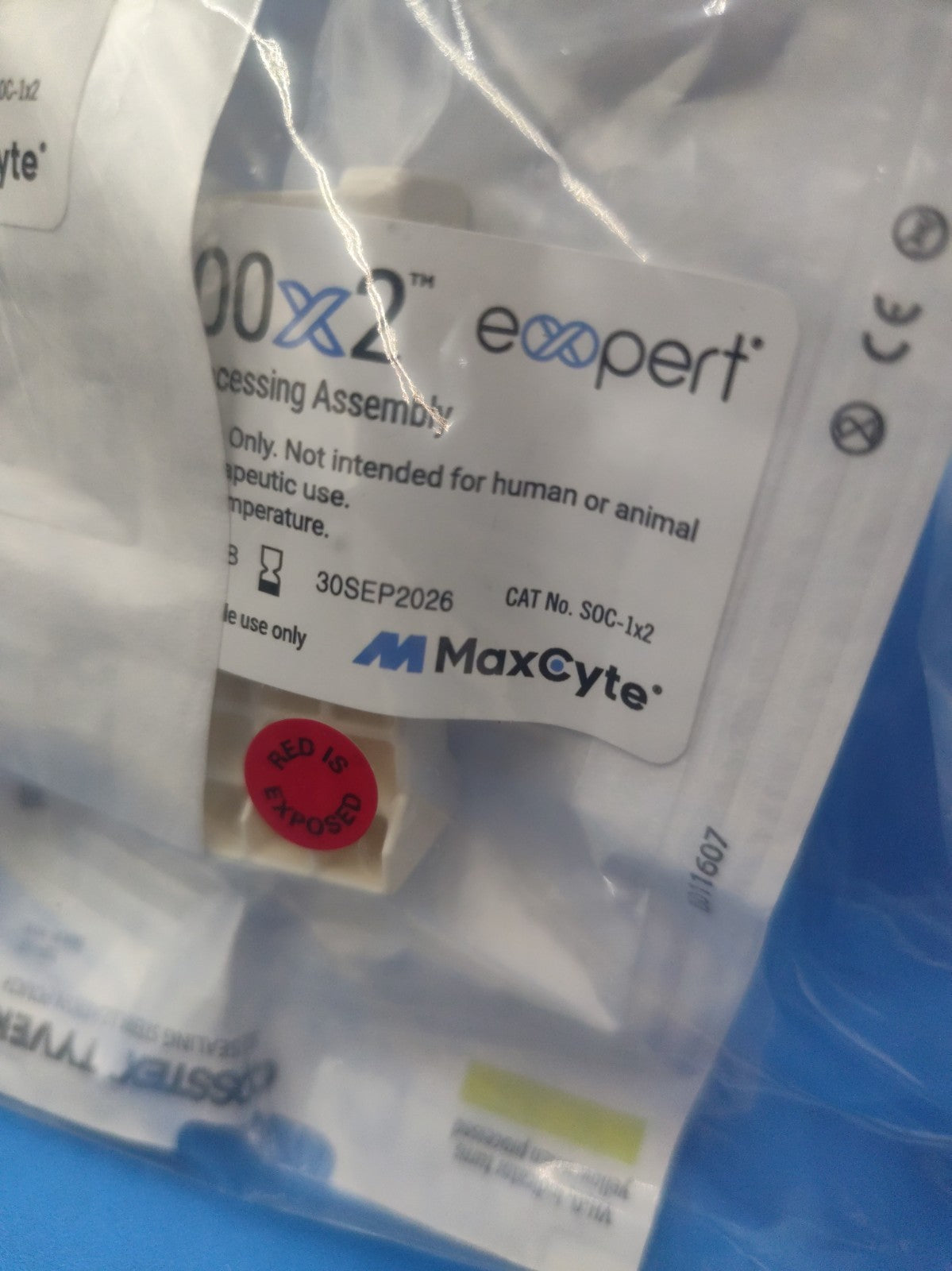 (3) MAXCYTE OC-100x2 Expert Electroporation Processing Assembly Year 2028 2026