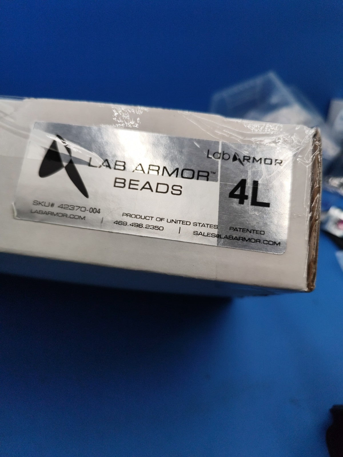 LAB ARMOR BEADS 42370-004  4L New Sealed Case