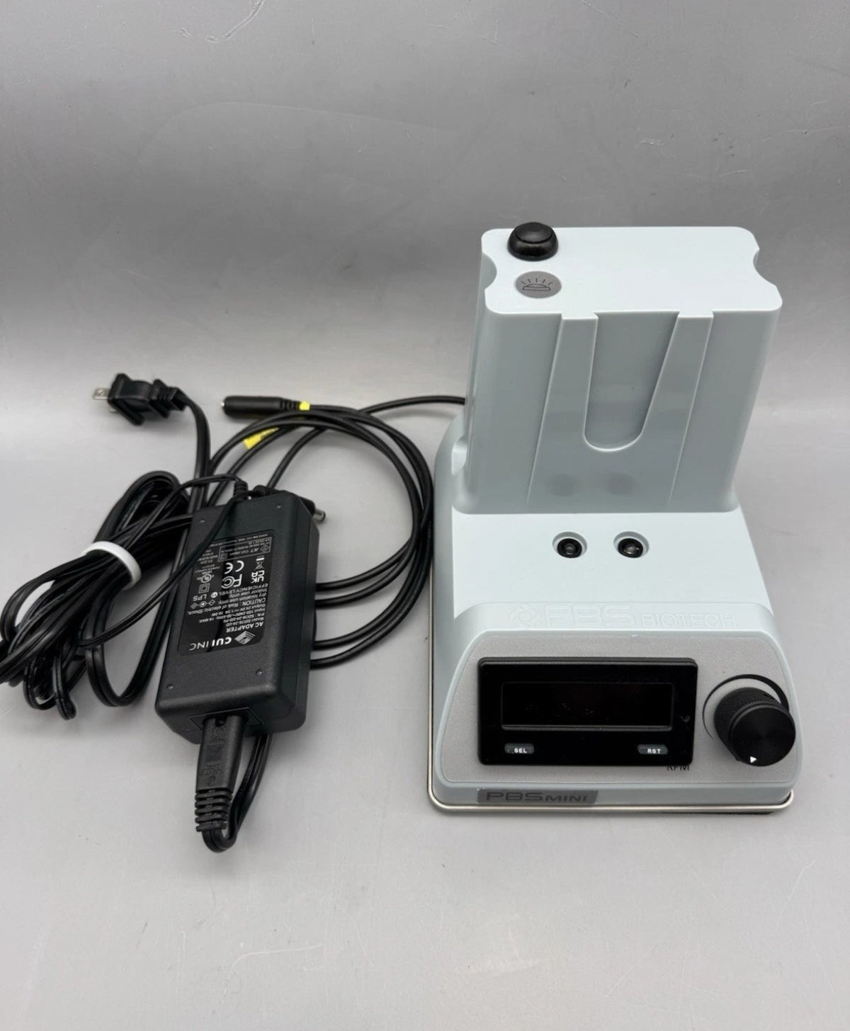 PBS Biotech PBS-MINI Bioreactor Base Unit IA-UNI-B-501 w/ Power Adapter w/Warran