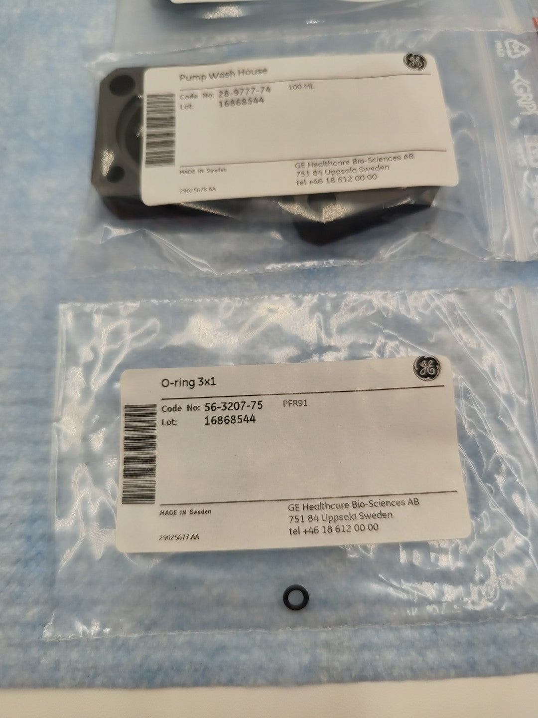GE Cytiva PM Parts For Akta Pump Wash House O Ring Omni Seal etc