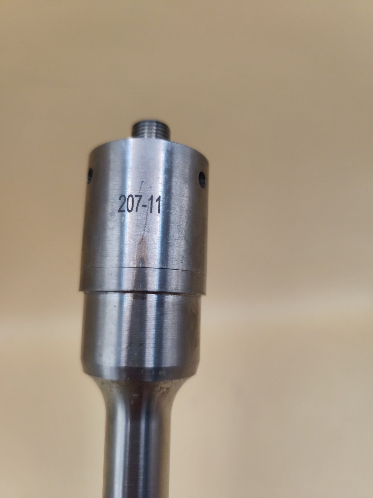 Branson Ultrasonics Booster And 1/2" (13mm) Tapered Sonicator Horn/Probe