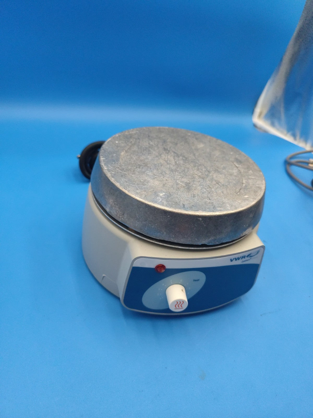 VWR Dyla Hotplate 7  inch round top TESTED Warranty Working