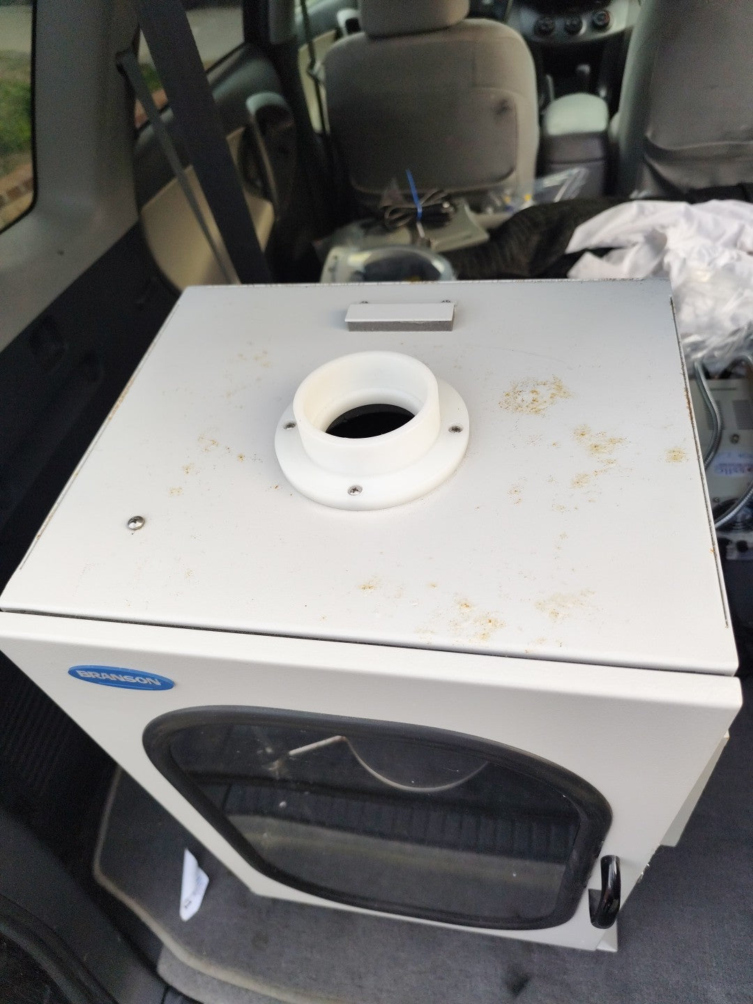 Branson Ultrasonics Soundproof Enclosure Sonication Sonicator Barrier Chamber 