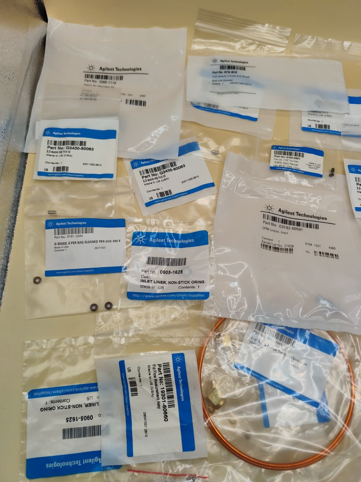 Lot Of Agilent Parts And Accessories