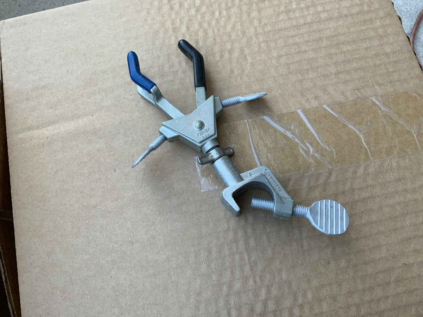 laboratory clamp or ring for column flask etc