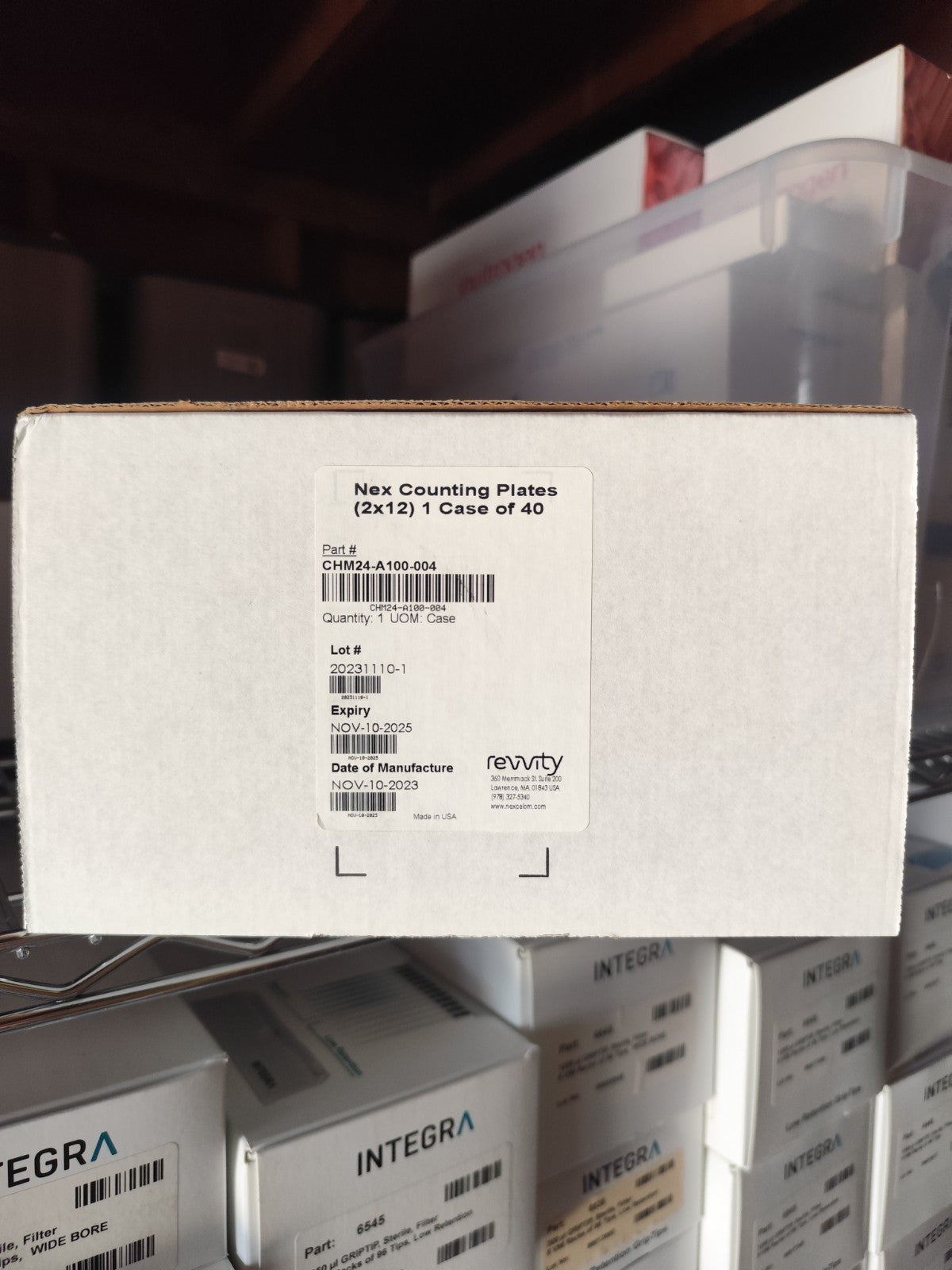 REVVITY High-Throughput Counting Plates 12x2 Orientation CHM24-A100-004 (40/cs)