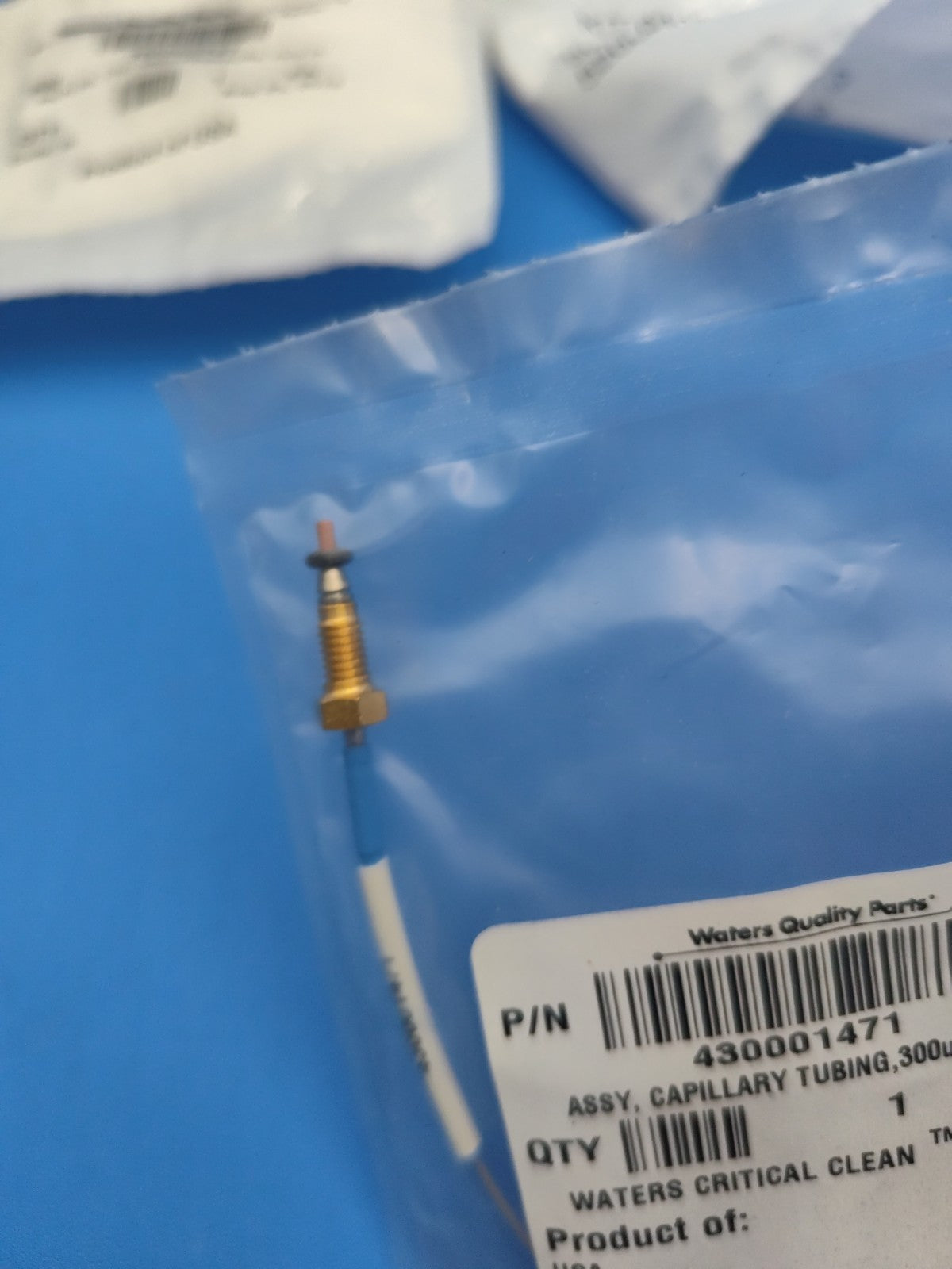 Waters PN 430001471 ASSY Capillary Tubing 300u Column Inlet Outlet
