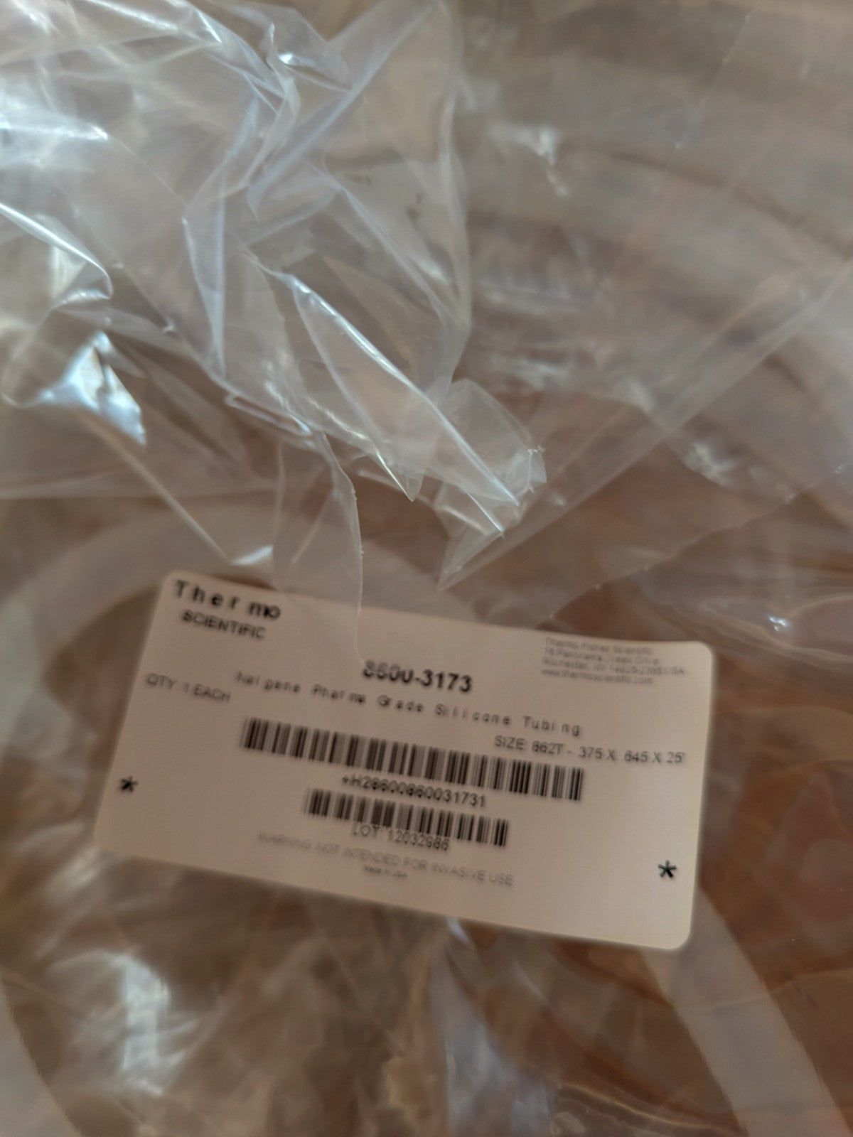 Nalgene Pharma-Grade Platinum-Cured Silicone Tubing Peristaltic Pumps 8600-3173