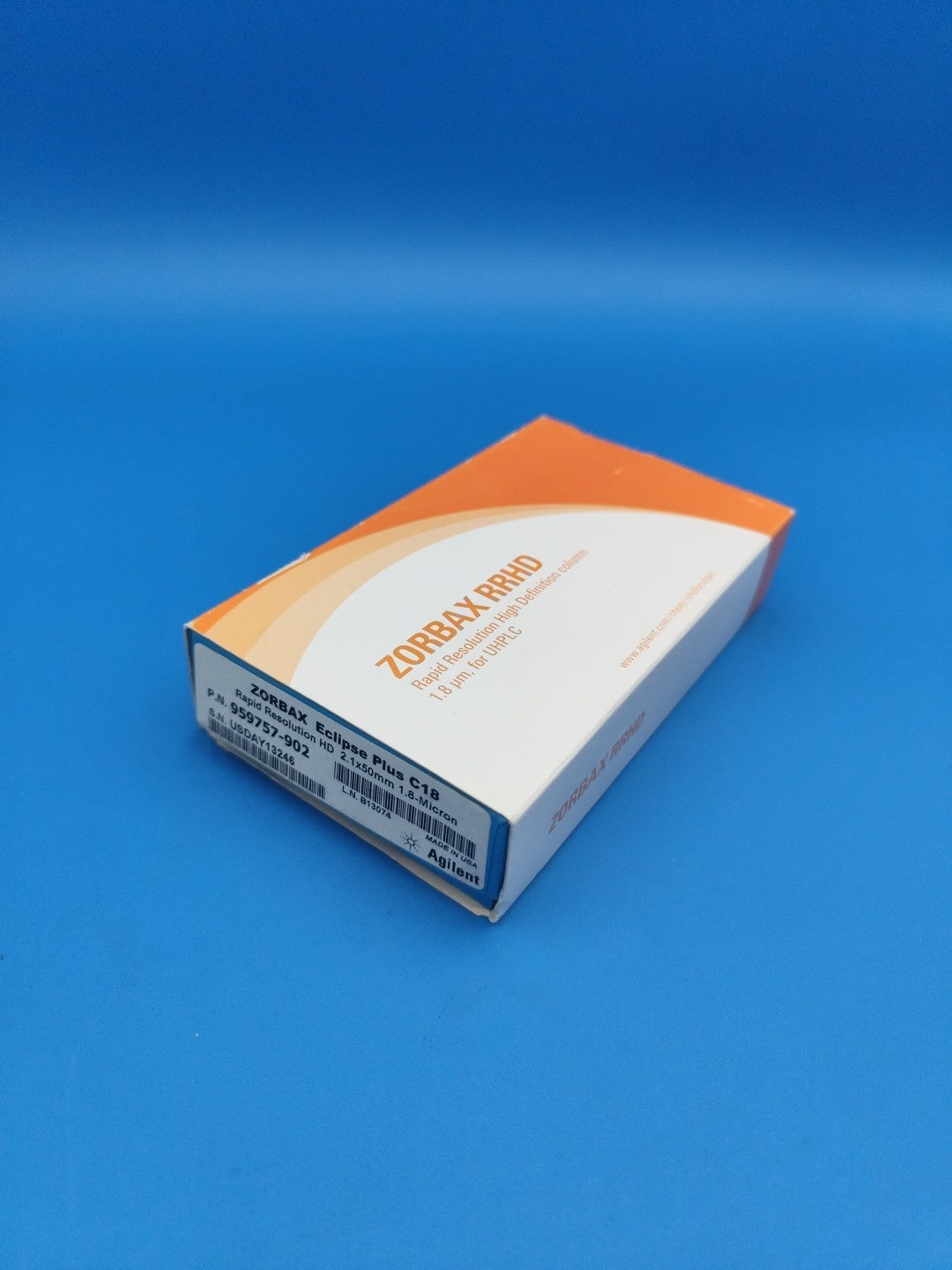 zorbax eclipse plus c18 rapid resolution HD 2.1x50mm 1.8um 959757-902