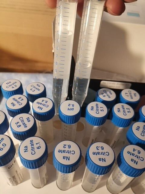 HR2-235 StockOptions Sodium Citrate Kit 10 ml tube format...