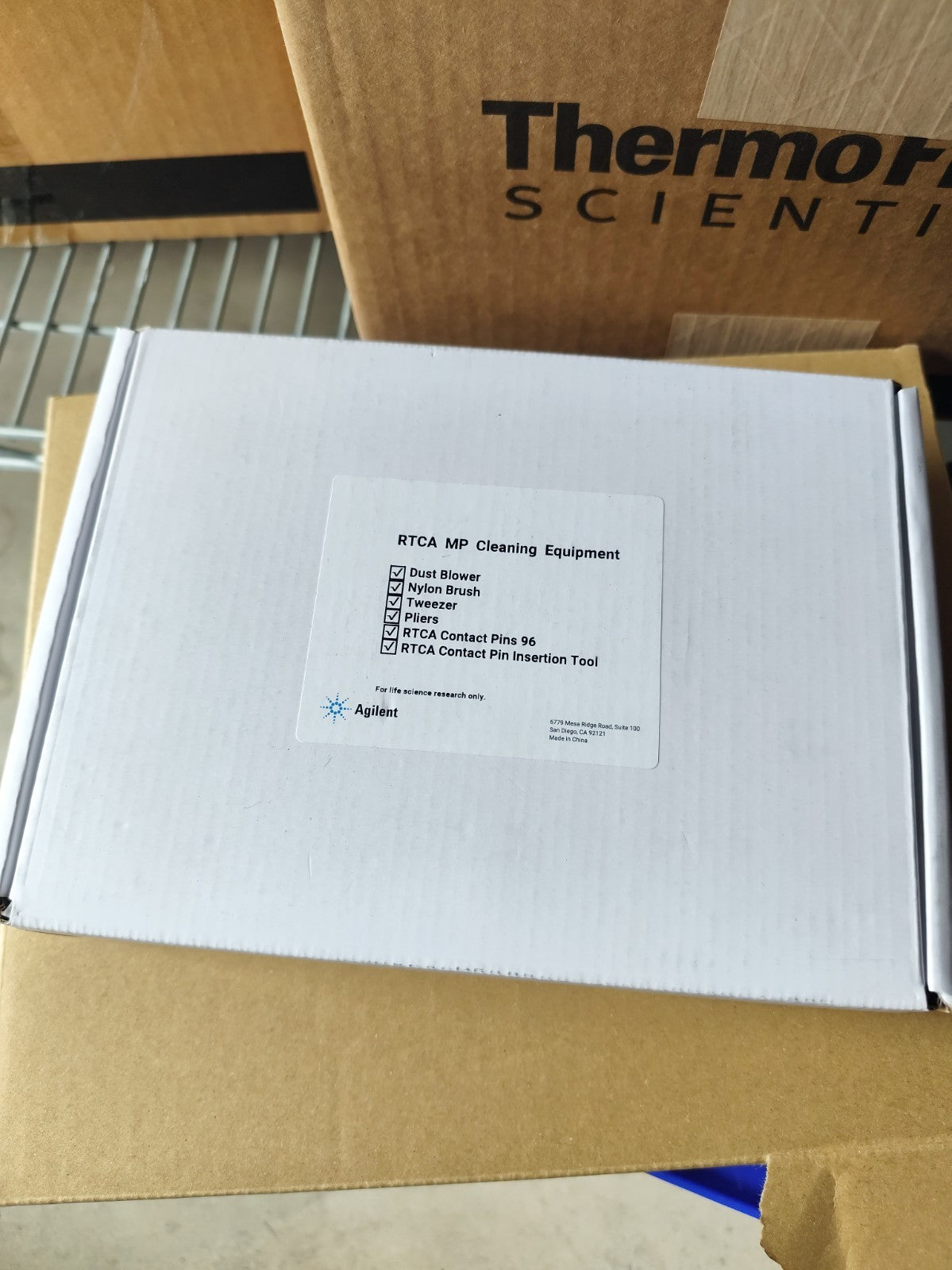 AGILENT xCelligence RTCA MP Cleaning Equipment Tool Kit 380101400
